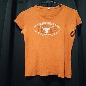 Girl's Texas Longhorns "Sporty" T-Shirt Size S